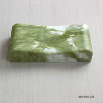 Supply jade pillow natural jade hard pillow cervical pillow Bath Bath sweat steam room lounge pillow solid heat cooling