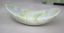  Natural jade crescent pillow Xia Liang pillow Jade cool pillow Xiuyu Solid jade pillow Healthy jade pillow