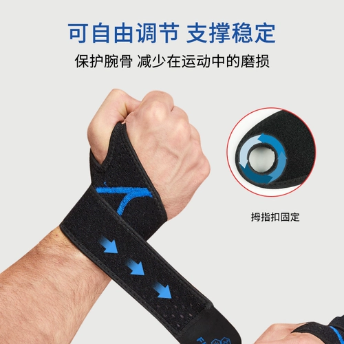 Напульсники для бадминтона для спортзала, баскетбольная защита пальцев, ремень, браслет