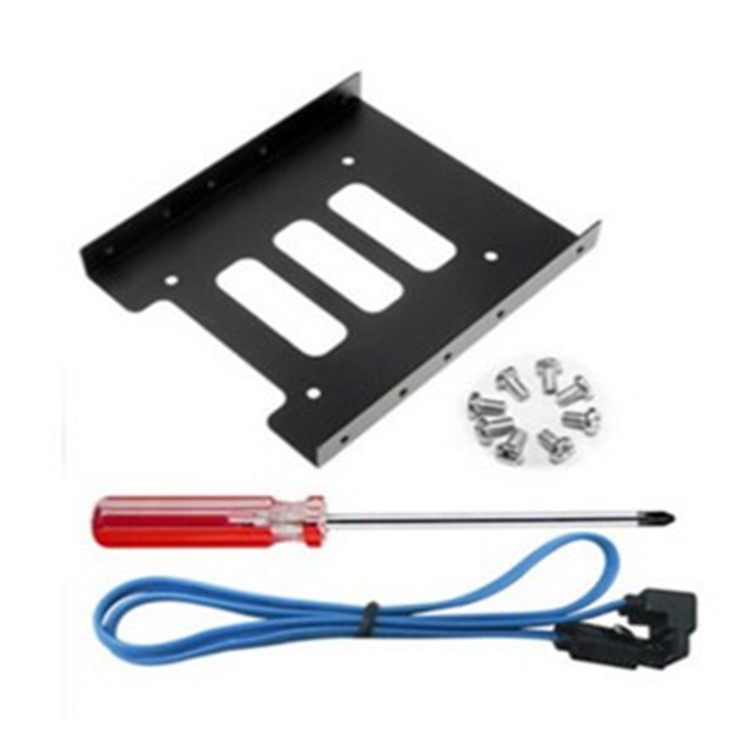 2 5 inch solid state drive main case bracket SSD hard drive bracket solid state metal frame desktop computer case bracket