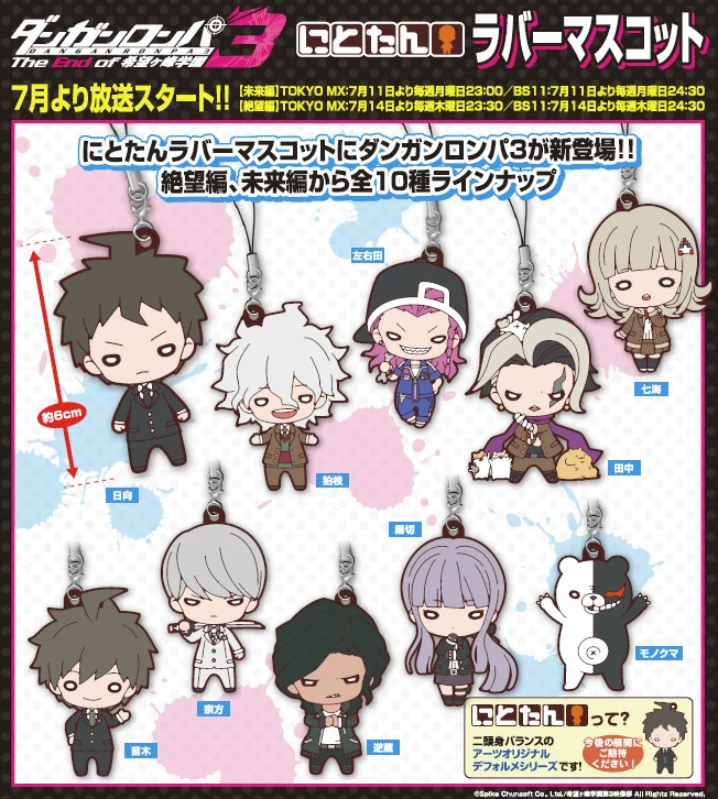 Rubber pendant, Japanese version, (Physicals)