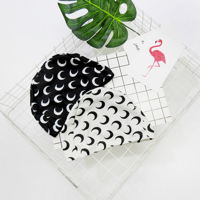 Swimming cap for women's long hair waterproof swimming cap for men's and women's large children's adult cloth swimming cap swimming equipment