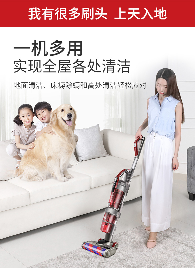 xiaomi hút bụi Máy hút bụi hồ gia đình mạnh mẽ hút mạnh lớn ngoài không dây nhỏ cầm tay không dây làm sạch ma thuật WM9 liectroux xr500