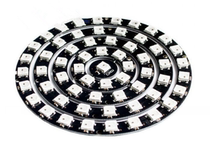 61-bit WS2812 5050 RGB LED built-in full color drive color light development board