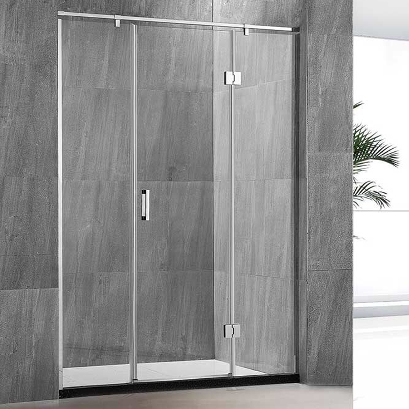 Petis - shaped open door shower room stainless steel glass bath partition L - shaped Shanghai