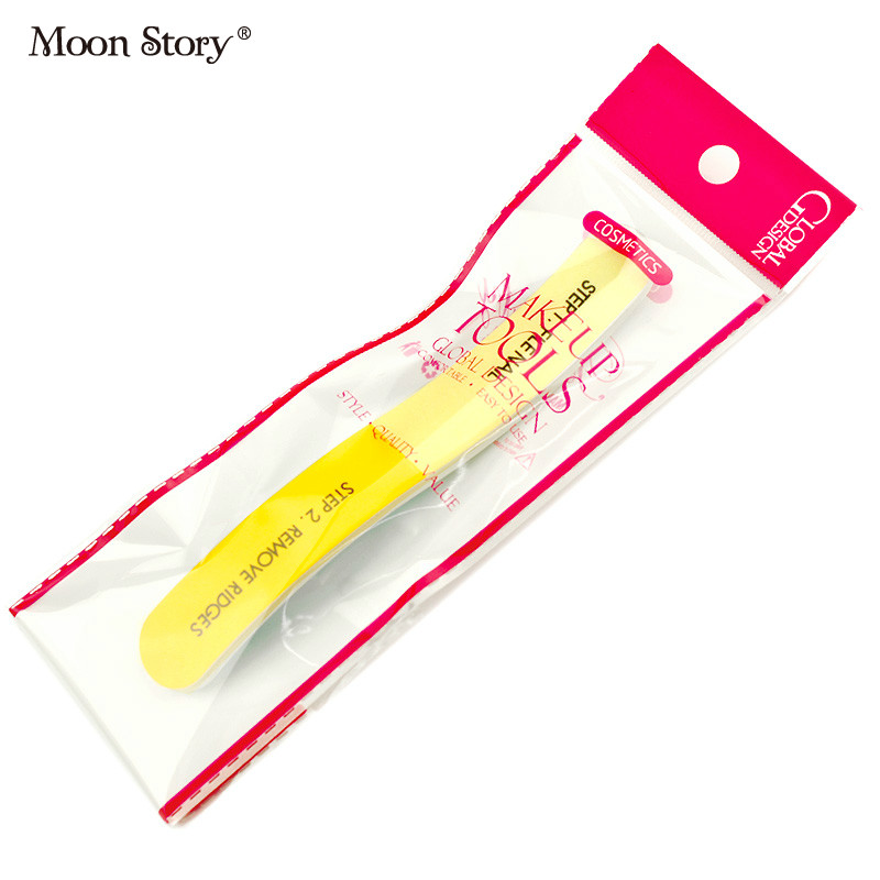 Moonstory/萌黛儿#2510 指甲抛光打磨条S型4面功能 美妆美甲工具