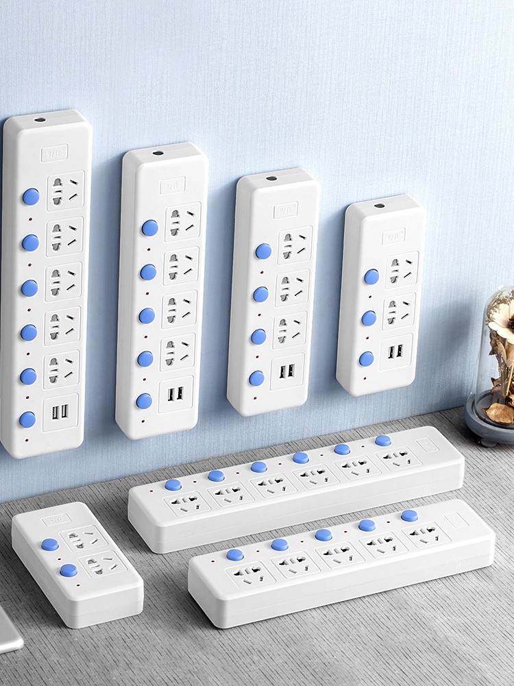 Noshi brand pure copper socket wireless plug-in board without wire multifunction USb porous independent switch home