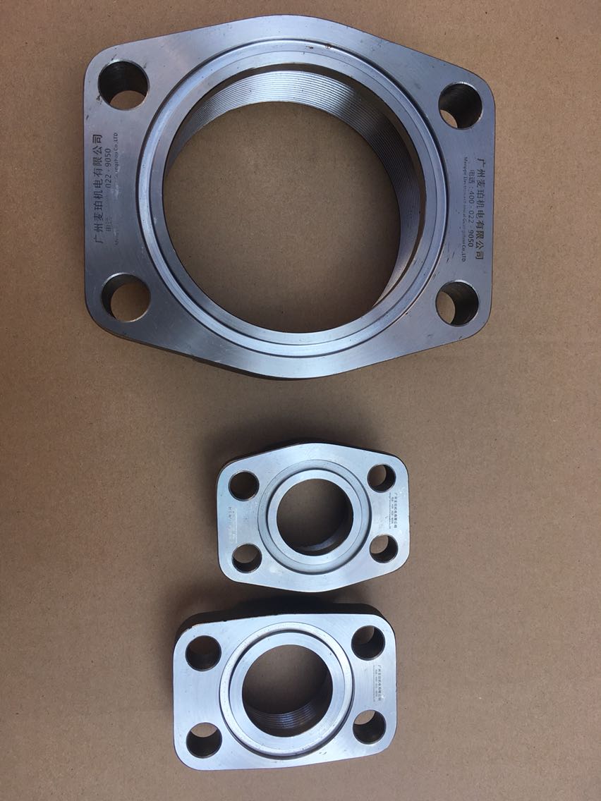 ISO flange SAE wide liquid vane pump fishing boat hydraulic oil research PV2R pump YB-E pump oil mouth flange