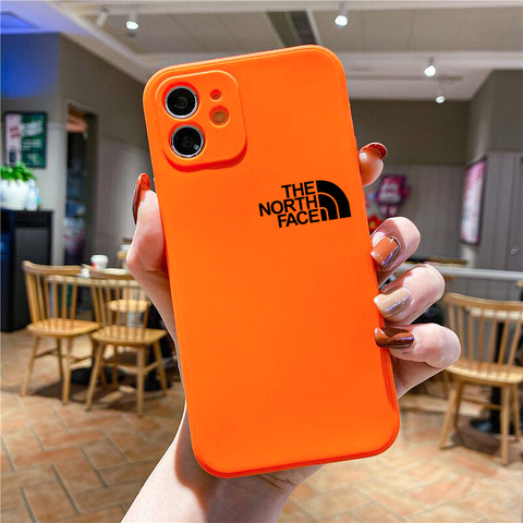 Orange — The North Face 15, 14, 13, 12, 11 iPhone Case