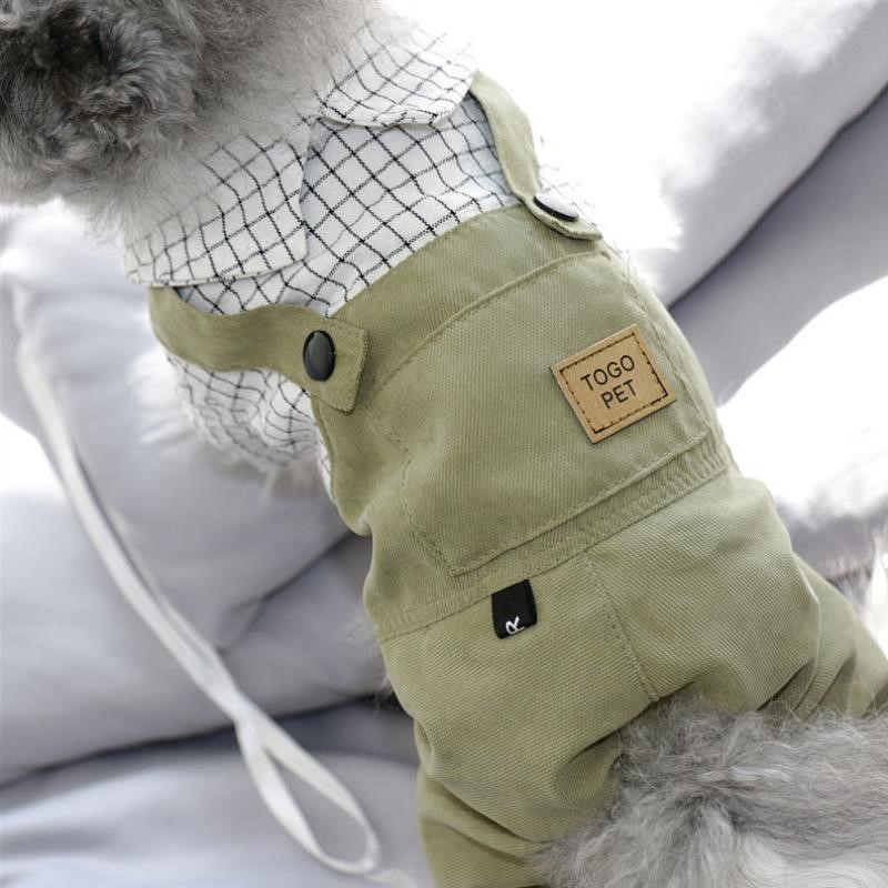 Tide brand puppy spring and autumn clothes thin four-legged clothes Teddy spring Pomeranian bichon small puppies pet spring clothes