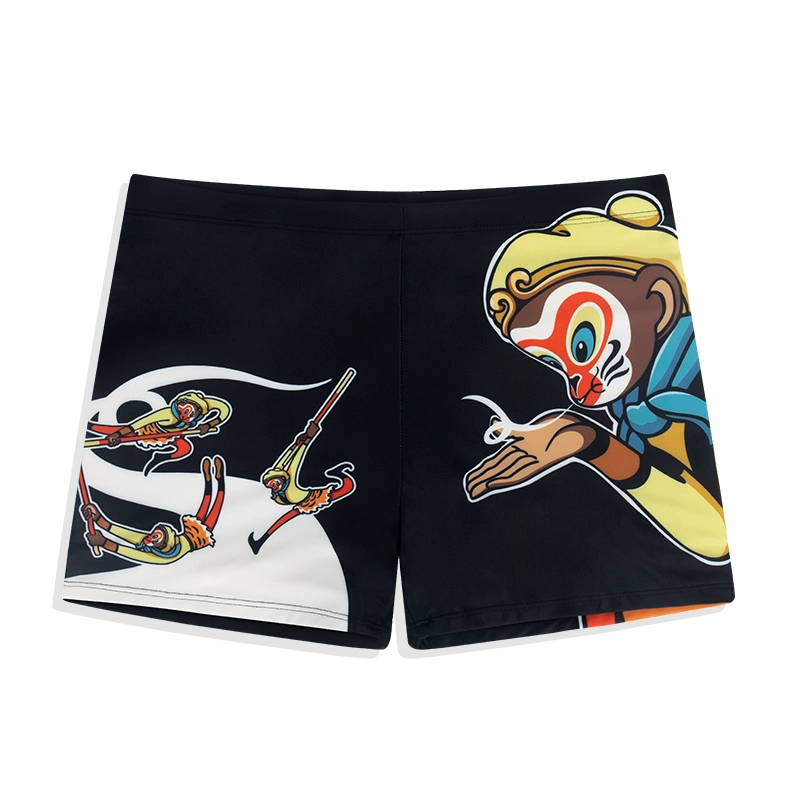 Quần bơi nam boxer chống bối rối goku nhanh khô áo tắm nam quần bơi rộng rãi quần bơi nam thời trang cho bé trai - Nam bơi đầm