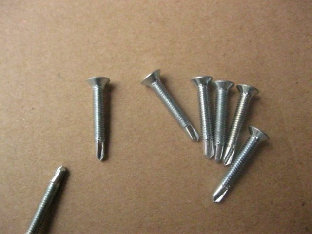 Fine teeth drill tail nail round head self - drill tucktail screw 4 5 6 series