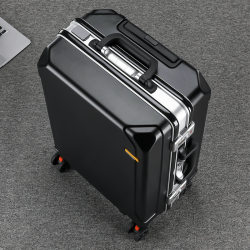 High-End Luggage That Can Accommodate People, 22-Inch Travel Suitcase for Men and Women, 20-Inch Carry-On Suitcase for College Students, Business Large-Capacity 26-Inch Trolley Suitcase