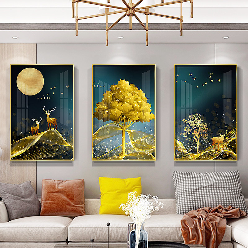 背景墙装饰 让你跟单调白墙说再见 趣值买