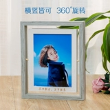 Двусторонная крутящаяся фоторамка, фотография, «сделай сам», делается под заказ, подарок на день рождения