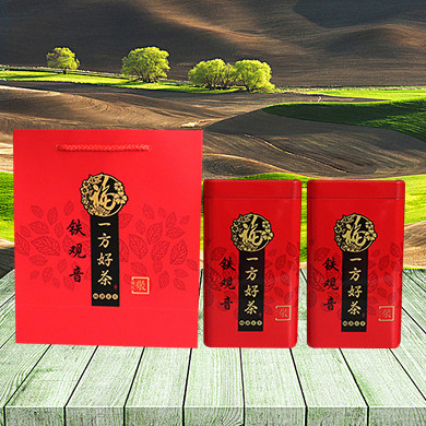 Special price universal about one catty of suit Tieguanyin empty horse mouth iron case packaging tea leaves jar bag hand portable gift box