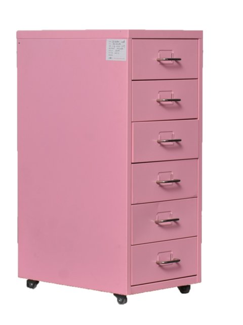 File cabinet drawer type office table small cabinet iron cabinet low cabinet a4 multi-layer storage narrow storage movable cabinet