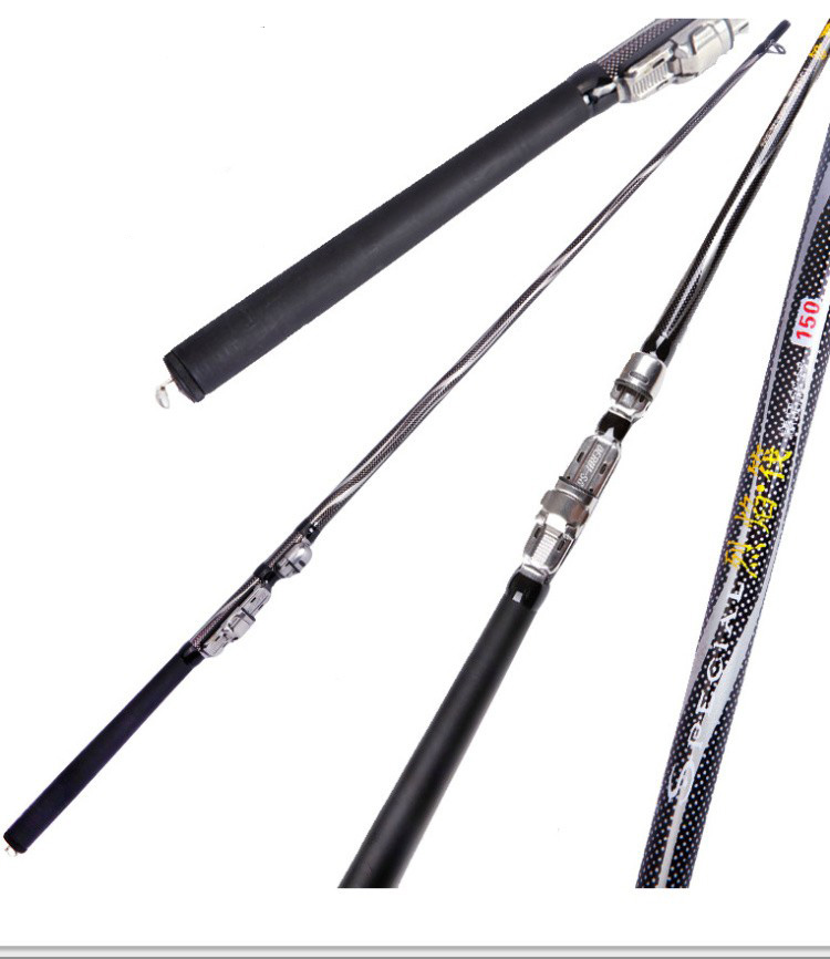 Flame raft rod blowing tube squid rod cutting rod 1 3-2 1 meter boat rod inserting rod fishing rod fishing rod raft rod