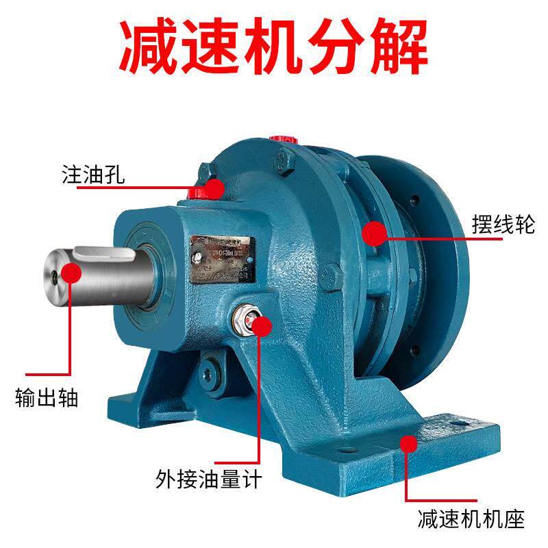 Wire B - wheel reducer motor of China's small - standard copper core vertical horizontal WD DLD needle reducer