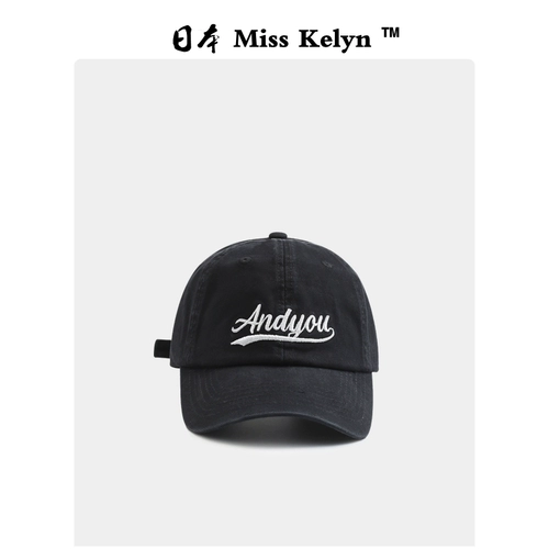 Miss Kelyn Японская модная бейсболка, кепка для отдыха, с вышивкой