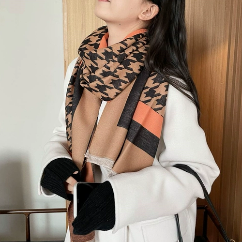 Miss Kelyn Японская длинная накидка, высококлассный шарф, легкий роскошный стиль, в британском стиле, в западном стиле