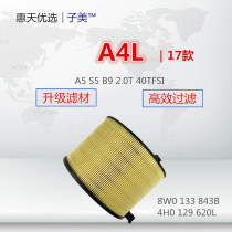 Suitable for Audi 17 A4L Q5L A5 S5 B9 2 0T 40TF air filter core clearing device maintenance accessories