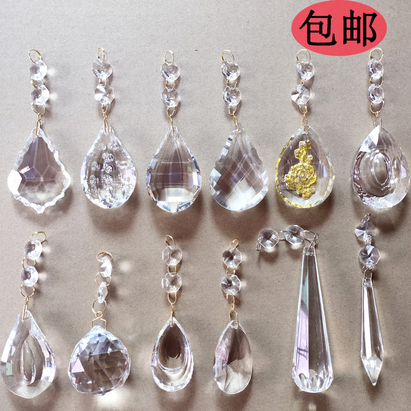 K9 Crystal Bead Pendant Lighting Hanging Decoration Door Curtain Window Crystal Ball Wedding Decoration Lighting DIY Accessories