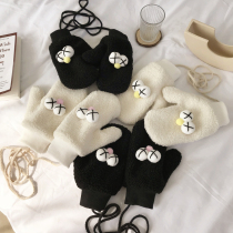 Original Cebu Wind Winter Ins Day Department cute big eyes little fresh and soft girl students Bathyme warm ulzzang gloves