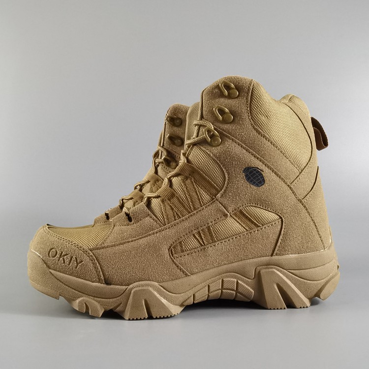 Foreign trade original single export American cut standard men's shoes cow suede leather Martin boots men's outdoor boots special forces combat boots