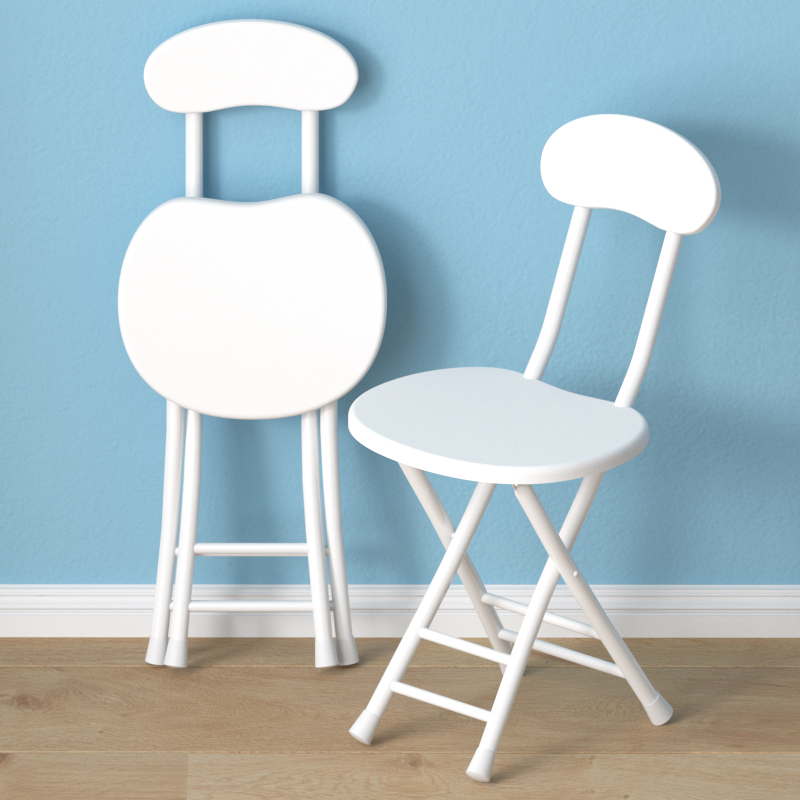 [Extended wooden hard seat] White frame and white matte