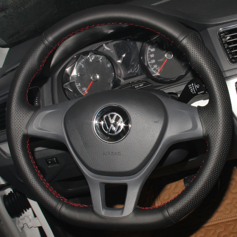 Xu Kee Fox Golf Hand Sewn Genuine Leather Steering Wheel Jacket POLO Voyage Kaibao to get the cover of the film