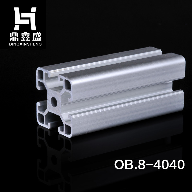 Standard industrial aluminium alloy profile t type slot aluminium 40 x 40 aluminium extruded material 4040 aluminium alloy aluminium extruded material