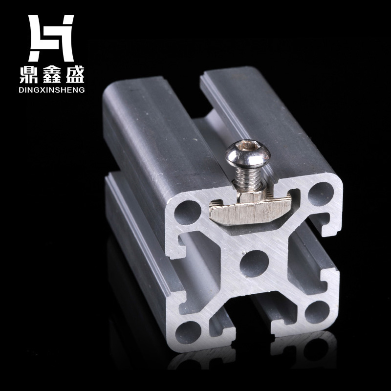 Aluminum Squeeze Type Material Accessories Aluminum Alloy Rim Profile Accessories Aluminum Extrusion material Connecting piece T head Fastener T nut 2020