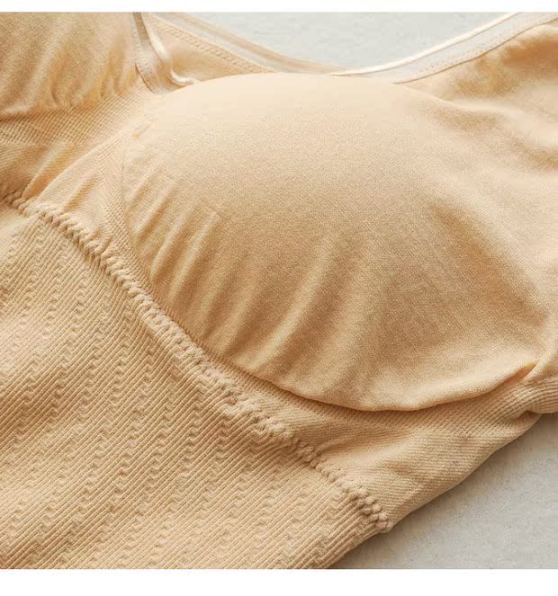 Áo ngực trắng ngực bra nữ sinh trung học quai ngang ống quấn ngực đáy dài đoạn đáy quần vest làm đẹp trở lại đồ lót áo lót nữ cao cấp