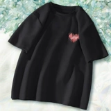 Летняя хлопковая футболка с коротким рукавом, 2025 года