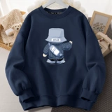 Ретро осенний весенний свитшот, тонкое весеннее термобелье, в американском стиле, оверсайз