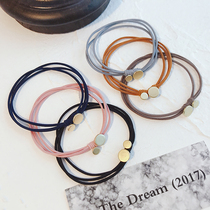 Simple Korean hipster Hair Rope Hairband High Stretch Korean Pony Tail Hair Rubber Band Headwear Hair Decoration