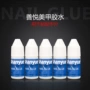 Shanyue cung cấp móng tay dính keo đặc biệt keo dính khoan móng tay mảnh công cụ dính chai màu xanh keo 3g máy mài móng