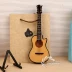 Góc gỗ mini guitar mô hình âm nhạc trang trí nhạc cụ tốt nghiệp để gửi cho nam giới và bạn bè sinh nhật quà tặng ngày Valentine