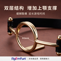 Sm female slaves use opener to punish flirting mouthball sex supplies props training forced mouth plug deep throat sex torture device