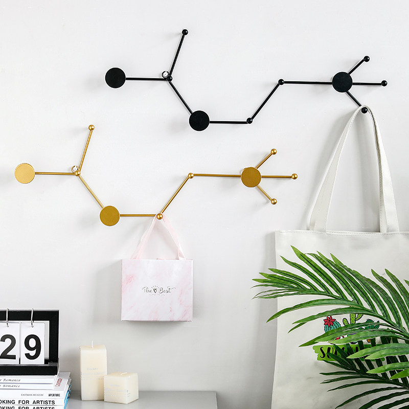 Wall decoration bedroom living room wall decoration Net Red Wall room pendant background wall light luxury creative bedside decoration