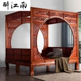 Антикварная мебель из натурального дерева, подсветка пола для двоих, китайский стиль