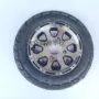 DIY bốn bánh phụ kiện chuyển đổi ATV Cân bằng xe máy Xe máy hút chân không bằng nhôm bánh mâm xe dream