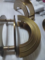 Internet celebrity KTV semi-circular door handle stainless steel semi-circular handle private room door handle ready-made