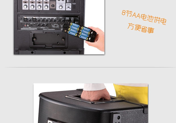 Roland Roland BA-330 Máy nghe nhạc cầm tay đa năng cầm tay đa năng Bàn phím đàn piano điện - Loa loa loa cầm tay