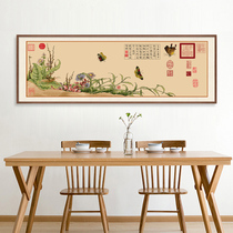 Cross stitch 2021 thread embroidery New Study living room large Chinese style Lang Shining Palace painting their own embroidery hand
