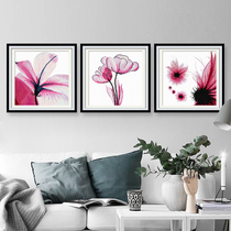 Cross stitch 2021 new thread embroidery plant small living room self-embroidery simple modern triptych handmade simple