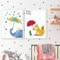 Cross stitch small 2021 New cute cartoon student bedroom animal thread embroidery small pieces simple hand embroidery