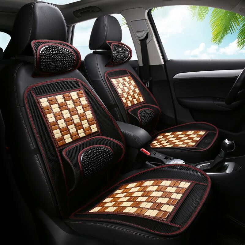 Summer car with breathable protective waist cushion waist backrest trolley big truck cushion for summer cool cushion seat cushions