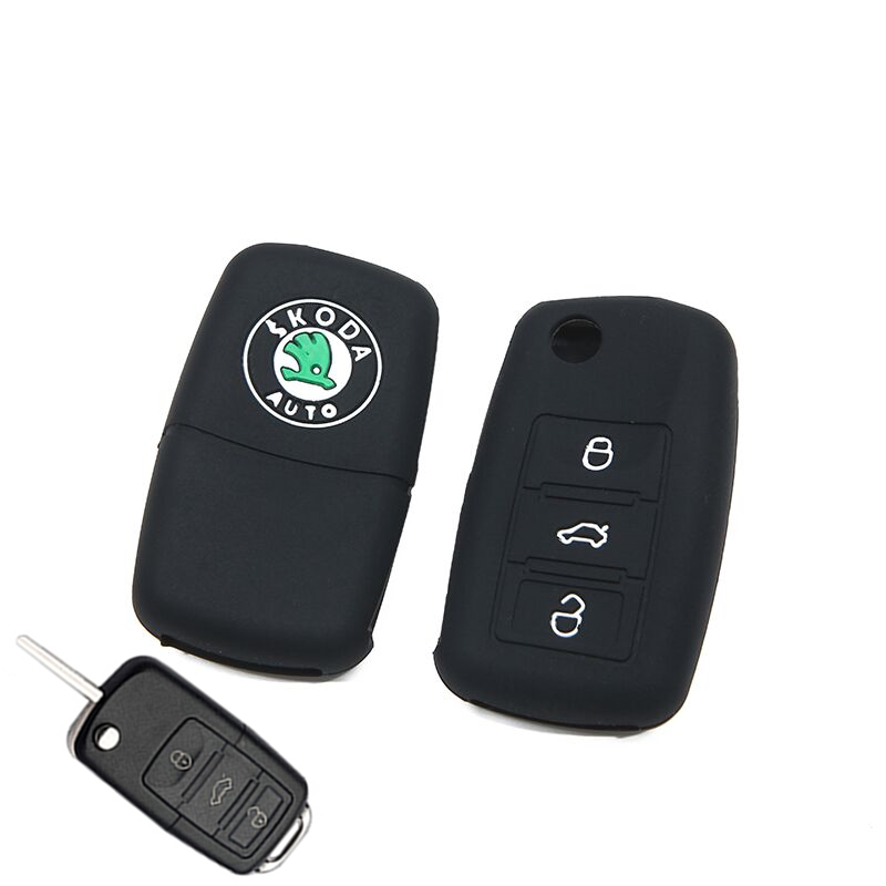 Dedicated to Skoda Xin Rui Xin Speed Pai Hao Rui Ke Diak silicone car key case case buckle